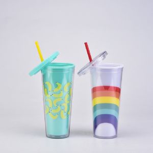 DW Plastic Straw TumblerHLT-2024