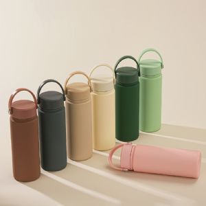 550ml DW Vacuum Bottle with Handle LidHVB-064-18 Vacuum Bottle