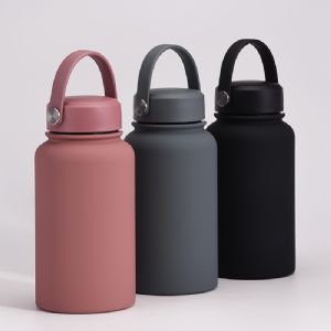 650ml Insulated Vacuum Bottle with HandleHVB-064-22 Vacuum Bottle