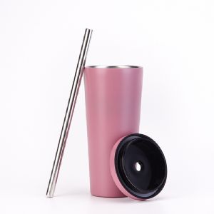 710ml Stainless Steel Milk Tea CupHVT-058 Vacuum Tumbler