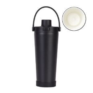 710m Ceremic Coating lMilk Tea Steel Cup Bouncing LidHVT-068CD Vacuum Tumbler