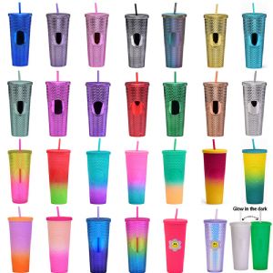 710ml Durian Straw CupHLT-2096P DW Plastic Tumbler